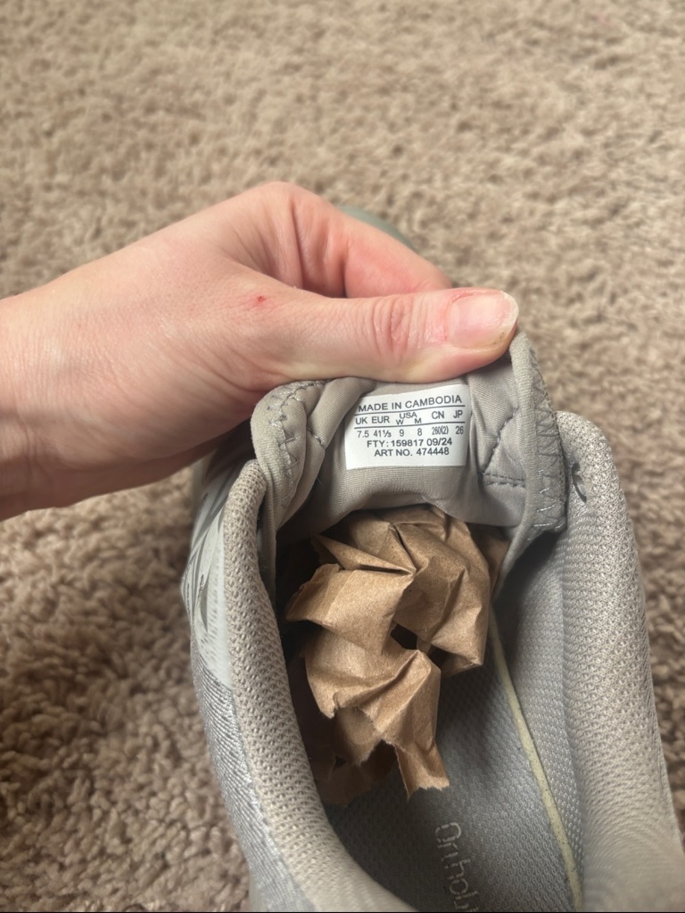 Salomon XT6 Ghost Gray/Gray Flannel GUC - Picture 7 of 7